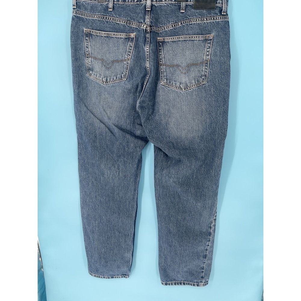 Vintage Harley Davidson Jeans Mens 42x34Riding 100% Cotton Biker Blues Workwear - Picture 8 of 8